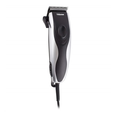 Tristar | Hair trimmer | Step precise 3 - 12 mm | Black/ stainless steel